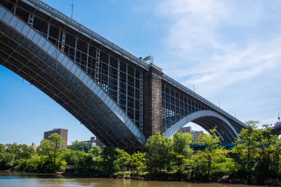 Washington Bridge over Harlem River, New York
